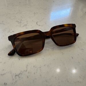Alexander McQueen tortoise shell sunglasses